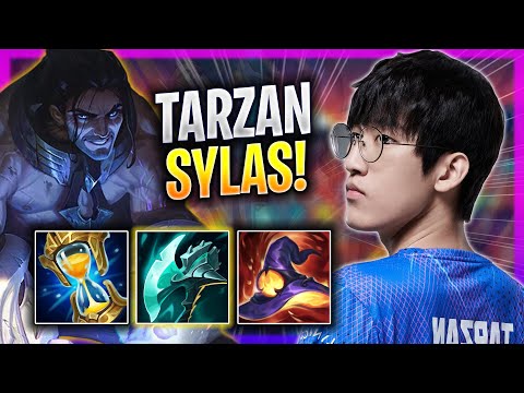 TARZAN IS A GOD WITH SYLAS! - LNG Tarzan Plays Sylas JUNGLE vs Nocturne! | Season 2023