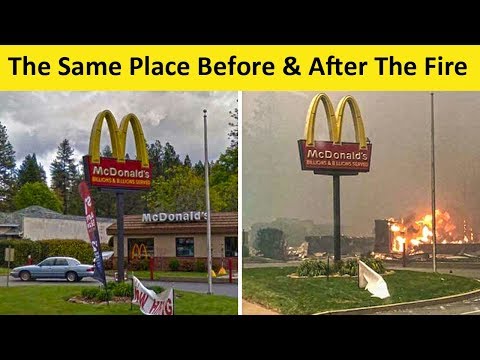 California Camp Fire: Amazing & Horrifying Photos People Managed To Take Video