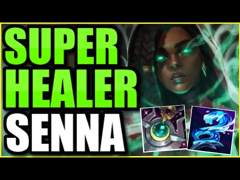 (NEW META) MOONSTONE RENEWER + NEW BUFFS = SENNA IS THE BEST HEALER IN THE GAME NOW?!