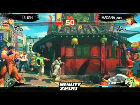 SSF4 AE: Laugh (Ryu) vs Madanza_zan (Ken) - Korea Cup Finals