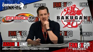 Jason Deline (Beyblade, Bakugan, Ready or Not) Fan Expo Canada 2019 Q&A Panel video