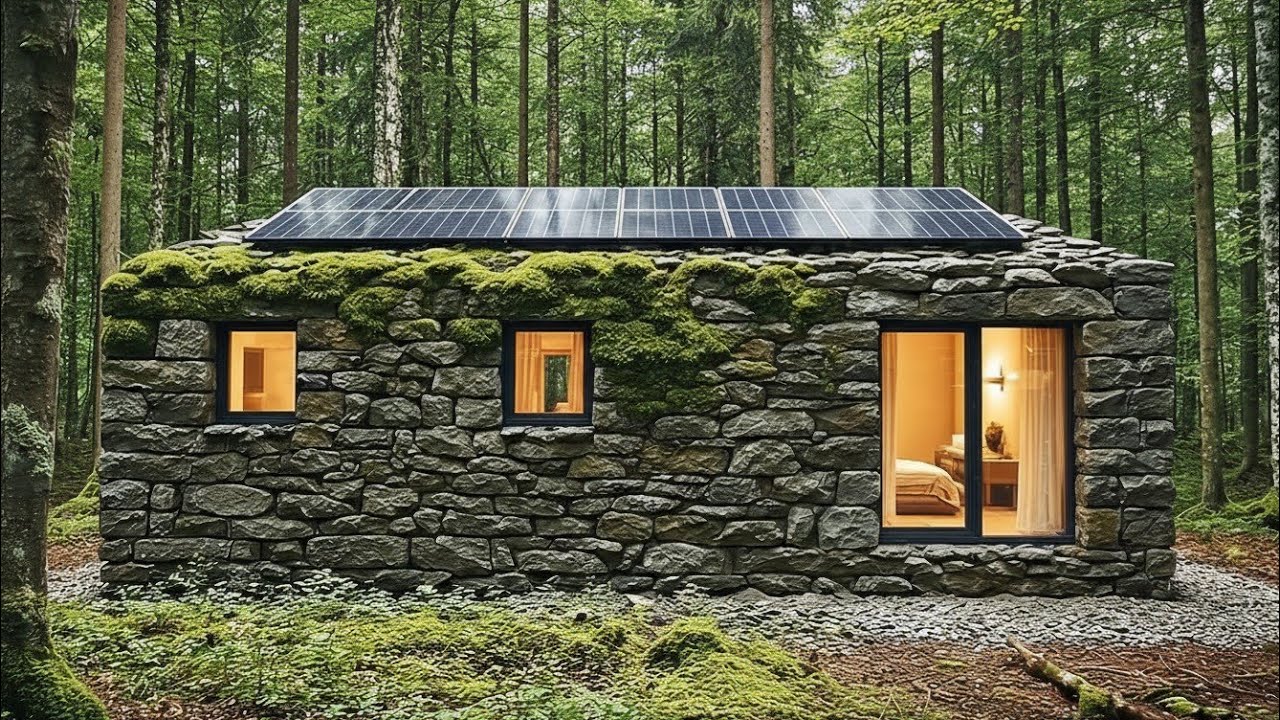 I Turned a Solid Rock Into a Fully Functional Modern House