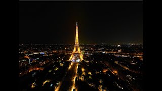 3,000 מטרים מעל הקרקע: פריז והרי האלפים בהצצה נדירה במבט מלמעלה.