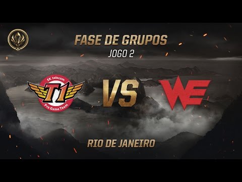 SKT T1 x Team WE (Fase de Grupos - Jogo 6 - Dia 5) - MSI 2017
