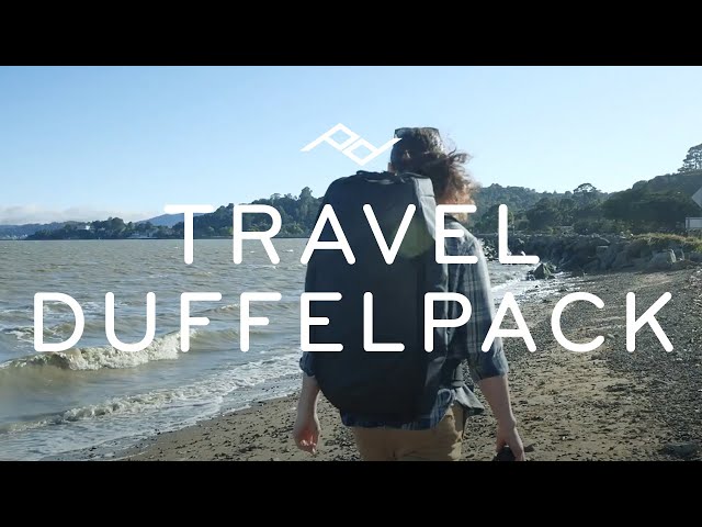 Vidéo PEAK DESIGN TRAVEL DUFFELPACK 65L SAGE