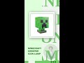 Paladone Minecraft Green Creeper Icon Lamp - Kids Bedroom Decor #shorts