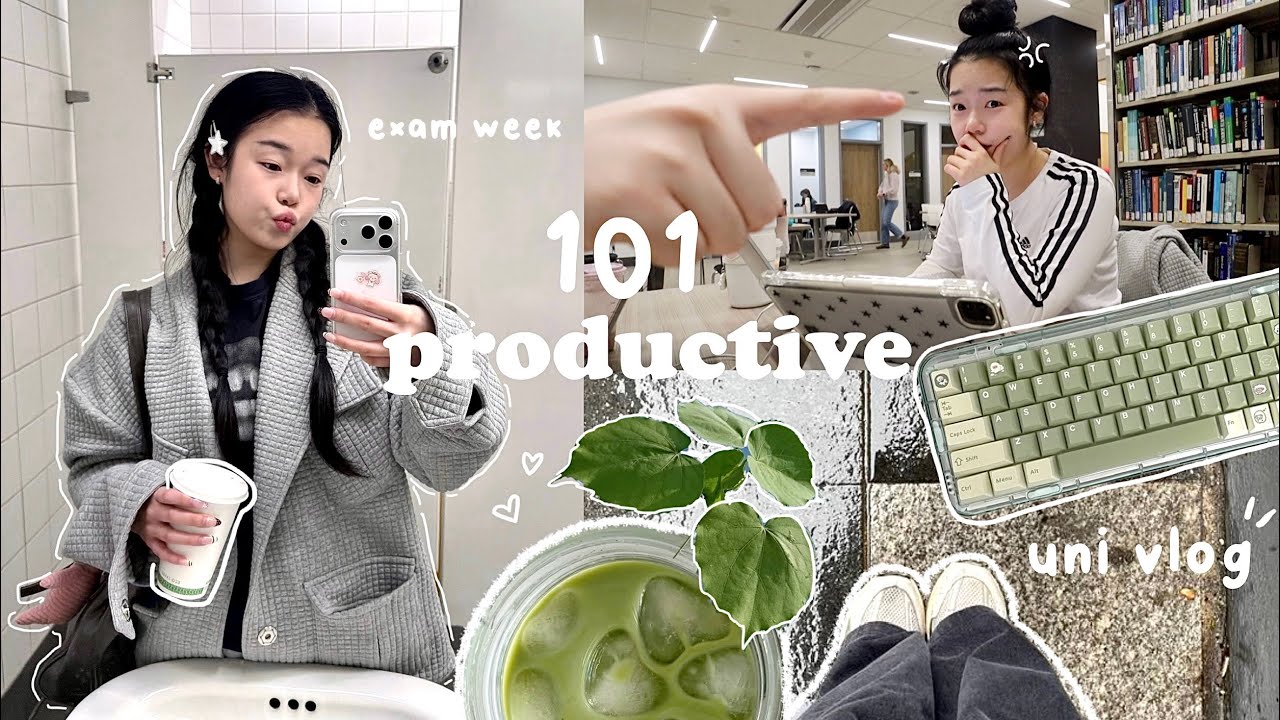 Realistic Uni Vlog🍃Productive 24 hours, preparing for spring, studying etc.