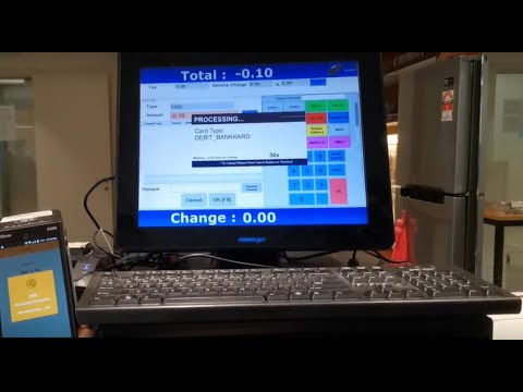 X990 Credit Card Terminal Integration with TouchPOS