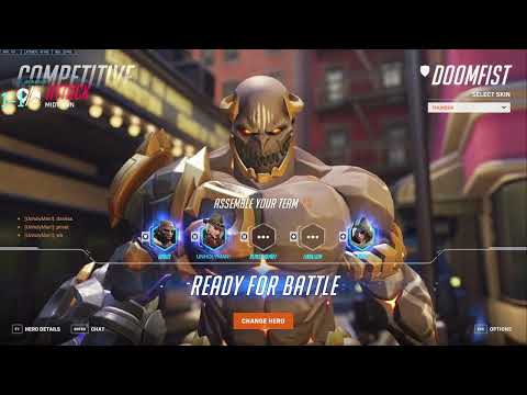 Overwatch 2 Insane Top Ranked Tank Doomfist Gameplay By Dannedd