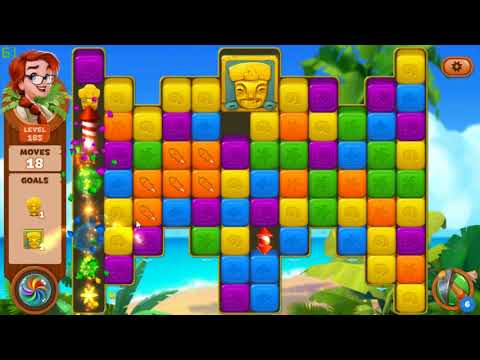 Lost Island Blast Adventure level 185