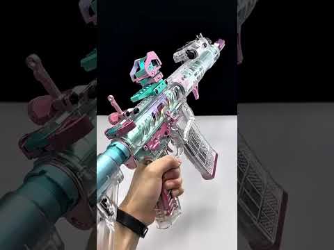 Elite GEL Blaster + Smoke Tracer #toyguns #airsoft #orbeez #shorts