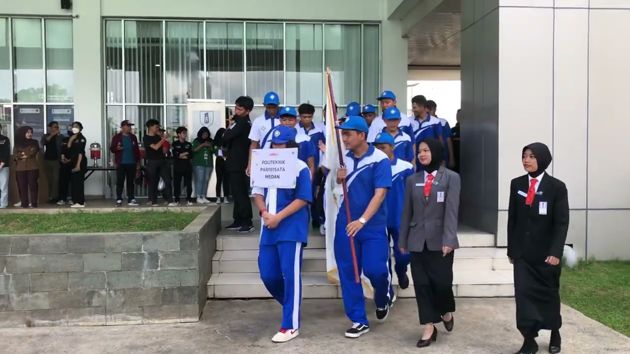 PARADE POPARNAS 2023 || PEKAN OLAHRAGA PARIWISATA NASIONAL || POLTEKPAR PALEMBANG