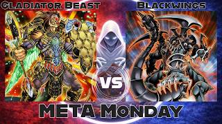 META Monday - Blackwings (#2) vs Gladiator Beast (#5) - High Rated Edison Yu-Gi-Oh!