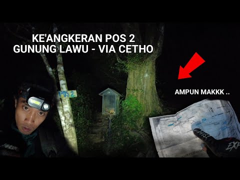 SUMPAH KAPOKK !!! PENDAKIAN TERNEKAT GUNUNG LAWU SENDIRIAN - PART 1