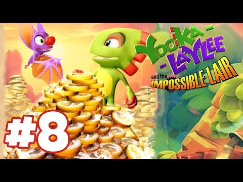 Yooka-Laylee and the Impossible Lair - PC Gameplay Walkthrough Part 8