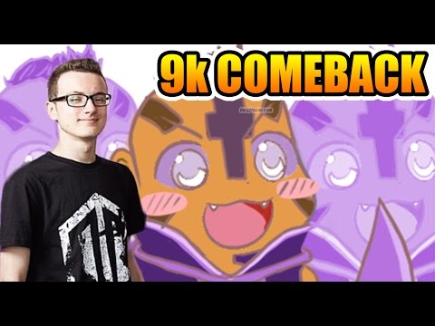 Miracle- Dota 2 [Anti-Mage] SOLO Ranked Match - WELCOME Back 9K