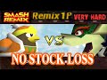 Smash Remix Classic Mode Remix 1P Gameplay With King Dedede VERY HARD No Stock Loss