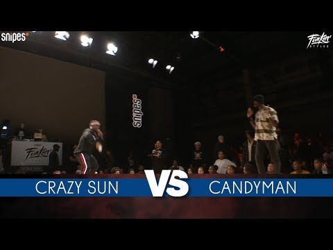 SNIPES FUNKIN STYLEZ 2019 - Locking Best 8 - CRAZY SUN vs. CANDYMAN