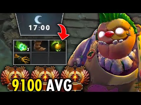 17Mins GG Pudge Roaming Strats in 9100 AVG MMR!! [epic blind hook GAME 2]