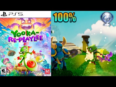 Yooka-Re-Playlee [47] 100% PS5 Longplay