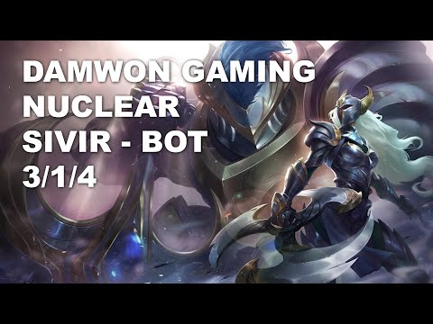 DAMWON Gaming Nuclear Bot Sivir vs Varus - KR Grandmaster Patch 10.9