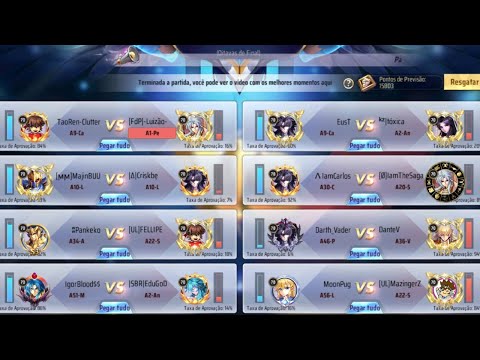 🔴 OITAVAS DE FINAIS DO JAMIEL , DANTE VS DARTH_VADER - SAINT SEIYA AWAKENING