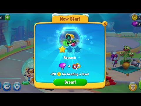 @Fishdom Shopping Time at Secret Agents Aquarium 1st Star