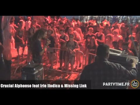 Crucial Alphonso feat Irie Melodica & Missing Link - Dour Festival - JUILL 2015