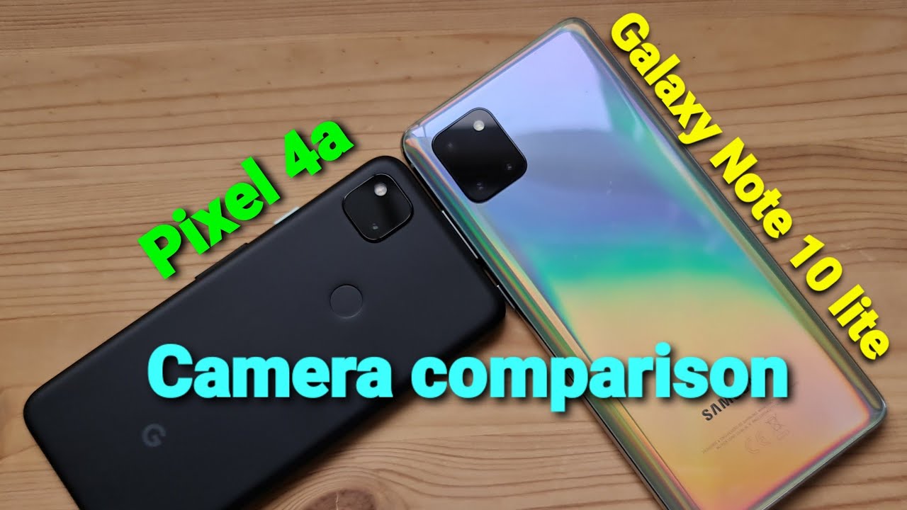 Pixel 4a VS Galaxy Note 10 lite Camera Test comparison - A close battle?🤔