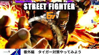 【STREET FIGHTER6 PS5版】お前は虎だ！ 虎になるのだ！！　※Twitchアーカイブ