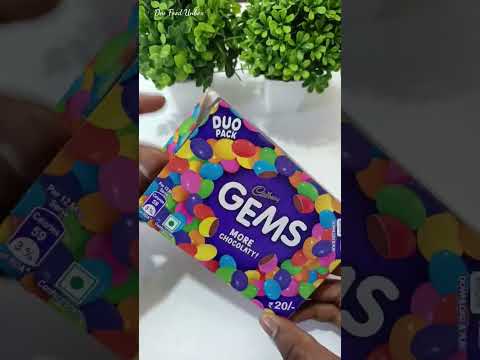 DUO Pack Cadbury Gems Chocolates 😃❤️ #shorts
