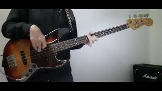 XTC - Scissor Man - Bass Cover