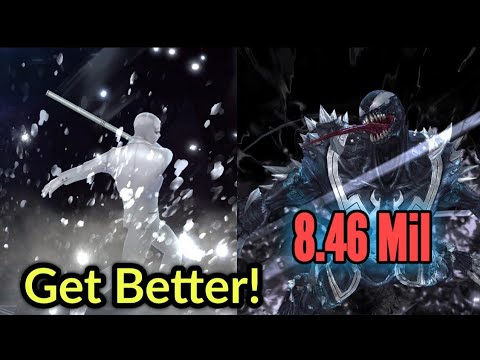 Venom 8.46 Mil | Moonknight Raged Rotation Works Better! | Combat hero abx | Paralyze | MFF | f2p