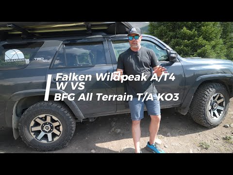 BF Goodrich All Terrain TA KO3 vs Falken Wildpeak Tires - What is better on a 4Runner?