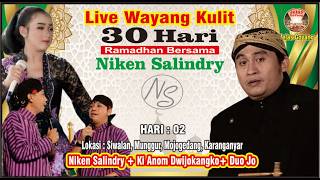 Download lagu LIVE WAYANG KULIT || 30 HARI RAMADHAN BERSAMA NIKEN SALINDRY || KI ANOM DWJOKANGKO,DUOJO#jelasgoyang mp3