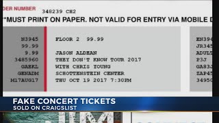 Police investigating man accused of selling fake concert tickets in Columbus