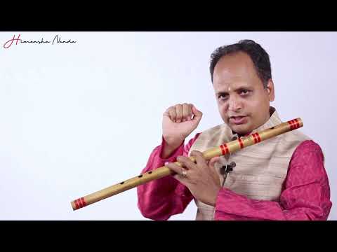 Online Bansuri / Flute Lessons - 1: How Do I Position My Fingers