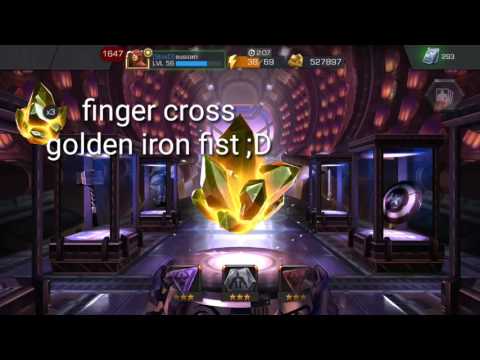 Crystals Opening,TWO 4 Stars, AQ - Marvel Contest of Champions