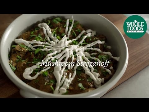 Homemade Healthy Recipe | Mushroom Stroganoff | Whole...