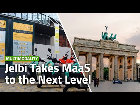 How did Berlin develop an app gathering public transport and sharing services?