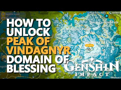 How to unlock Peak of Vindagnyr Genshin Impact Dragonspine Domain