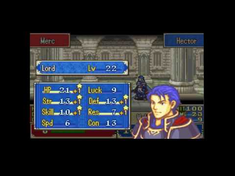 FE7 0 Base Stats - HHM Chapter 15 - A Desperate Defense!