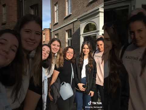 The Time I Met Lily Collins TikTok: maria_fernandz