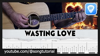 Iron Maiden | Wasting Love | TAB | Guitar Cover | Lesson