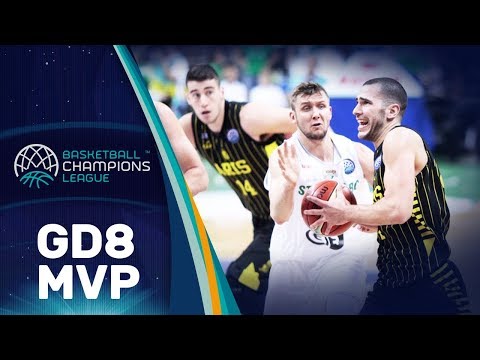 MVP Gameday 8 - Bochoridis (22pts & 9ast) leads Aris in scoring against Stelmet Zielona Gora!