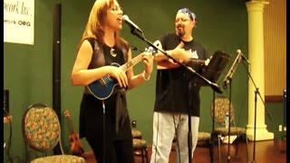 One - Luna Jade & Keith Cronin live at South Florida Ukulele Festival (original song)