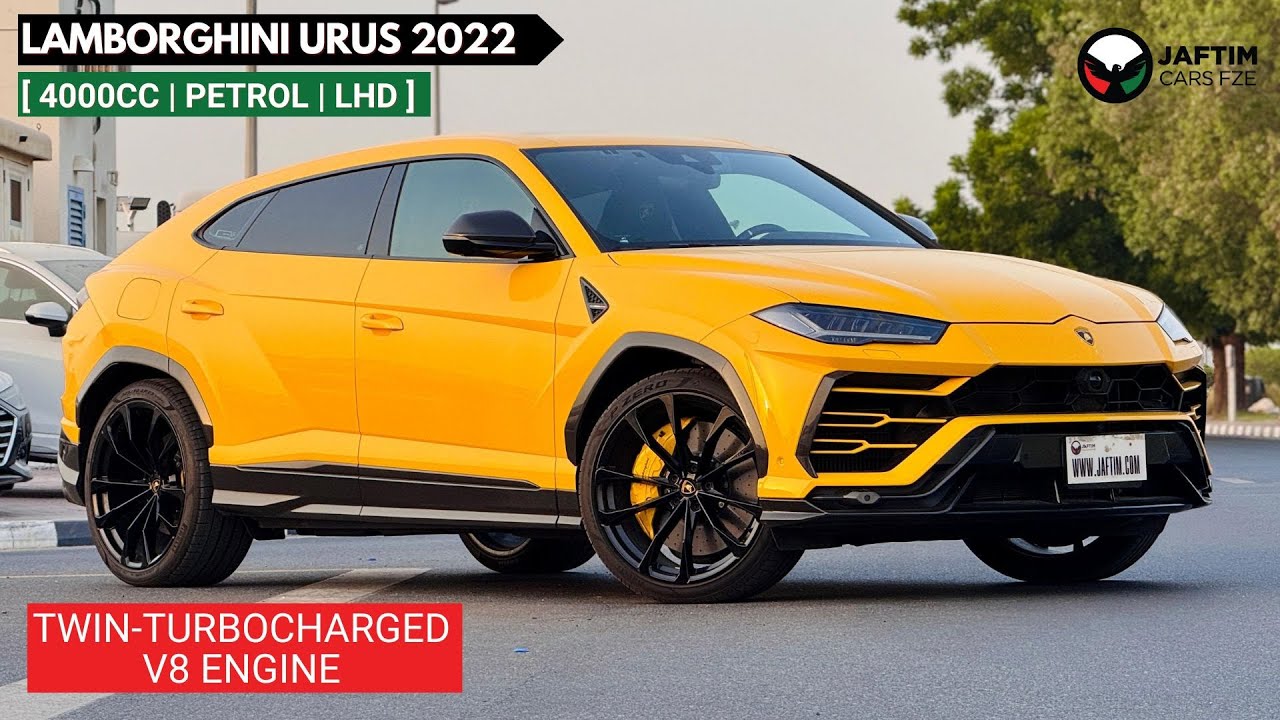 Lamborghini Urus TWIN-TURBOCHARGED V8 ENGINE | 4.0L PETROL | DIGITAL INSTRUMENT CLUSTER | 360 VIEW CAMERA | LHD | 202 video