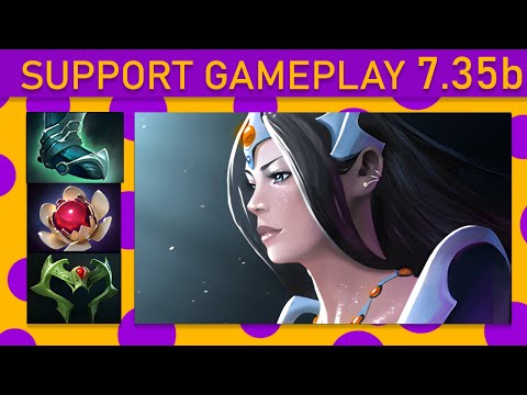 ✨Mirana 80% Kill participation! Support Gameplay 7.35b - Dota 2 Top MMR