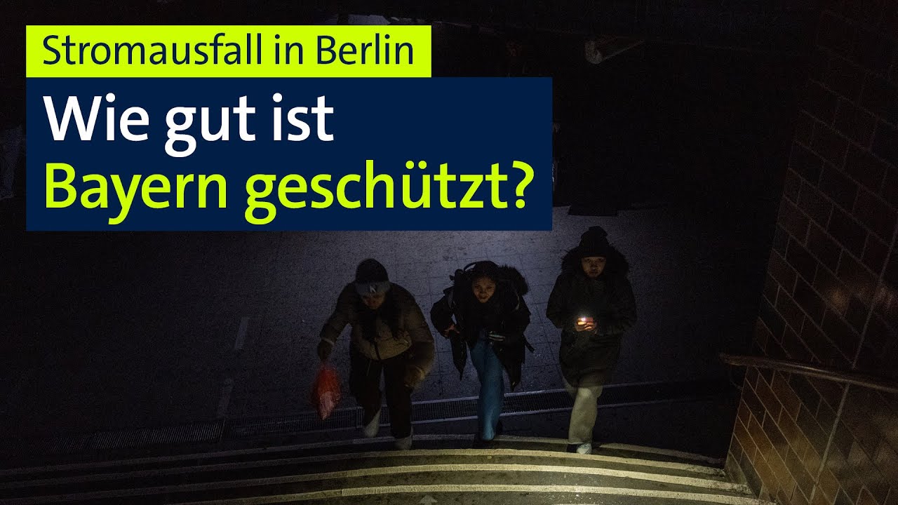 Stromausfall in Berlin: Wie ist Bayern geschützt? | BR24