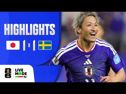 Japão 1-1 Suécia (WC 2026)